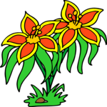 Flowers 309 Clip Art