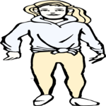 Woman Walking 2 Clip Art