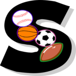 Sporty S Clip Art