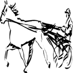 Equestrian - Racing 5 Clip Art