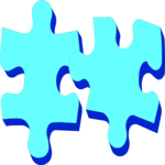 Puzzle Pieces 3 Clip Art