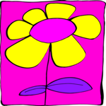 Box Daisy Clip Art