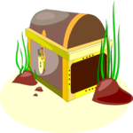 Treasure Chest 2 Clip Art