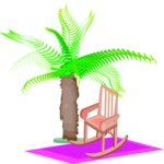 Rocking Chair 5 Clip Art