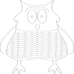 Owl 05 Clip Art