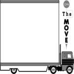 Moving Truck Frame Clip Art