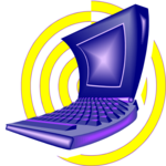 Laptop - Funky Clip Art