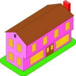 House 156 Clip Art