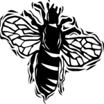 Bee 04 Clip Art