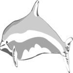 Dolphin 06 Clip Art