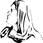 Profile - Female 14 Clip Art