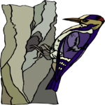 Woodpecker 06 Clip Art