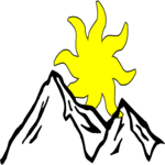 Mountains 203 Clip Art