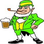 Leprechaun with Beer 2