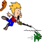 Fishing 090 Clip Art