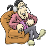 Listening to Music 14 Clip Art