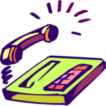 Telephone 104 Clip Art