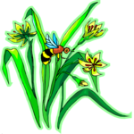 Flowers 261 Clip Art