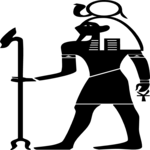 Egyptian Deity 06 Clip Art