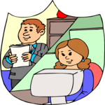 Office Workers Clip Art