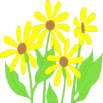 Flowers 085 Clip Art