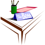 The Boss Clip Art