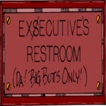 Executive's Restroom Clip Art