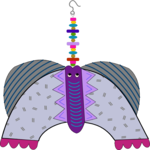 Earring - Elephant Clip Art