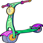 Scooter 11 Clip Art