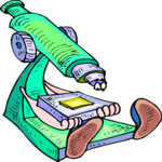 Microscope 12 Clip Art