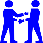 Handshake 4 Clip Art