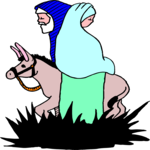 Mary & Joseph 9 Clip Art