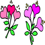 Heart Flowers 1