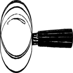 Magnifying Glass 07 Clip Art