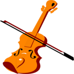 Violin 08 Clip Art