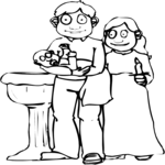 Baptism 04 Clip Art