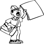 Newspaper Salesman 1