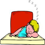 Baby Sleeping 2 Clip Art