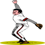 Pitcher 10 Clip Art