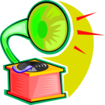 Gramophone 08 Clip Art