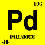 Palladium (Chemical Elements) Clip Art