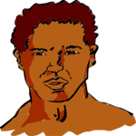 Face - Male 01 Clip Art