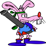 Rabbit with Bazooka