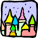 Cathedral 7 Clip Art