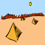 Pyramids 6 Clip Art