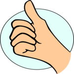 Thumbs Up 2 Clip Art