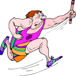 T & F - Relay 7 Clip Art