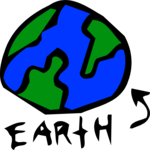 Drawing - Earth Clip Art