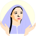 Mary 01 Clip Art