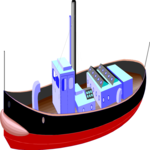 Tug Boat 5 Clip Art